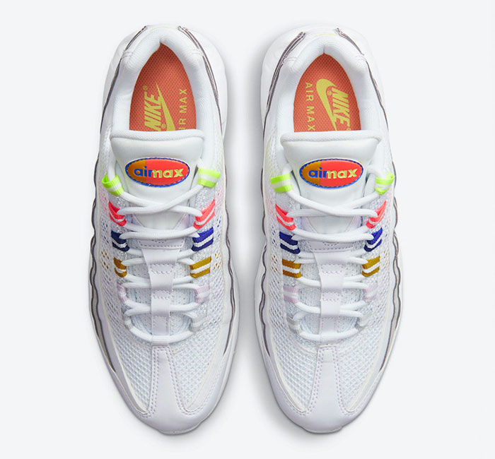 新款Nike Air Max 95 “White Multi”球鞋曝光图片1