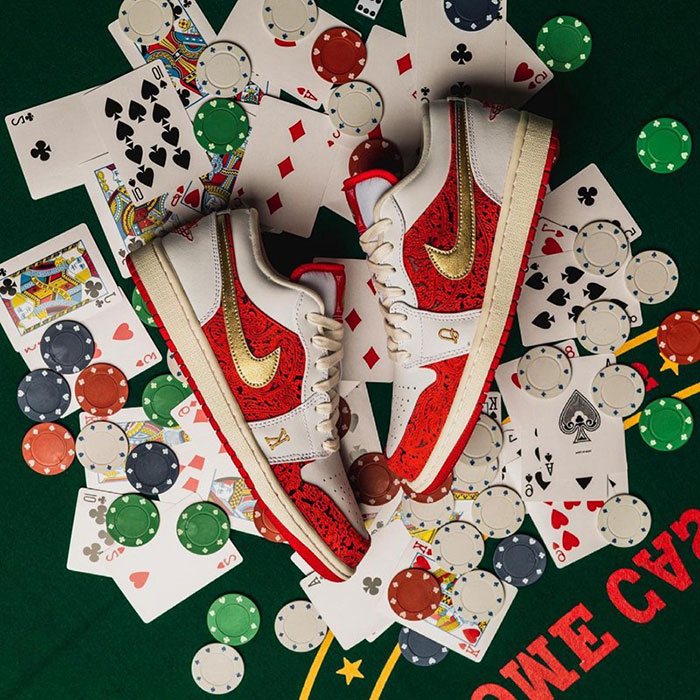 Air Jordan 1 Low “Spades”扑克牌主题篮球鞋发售图片1
