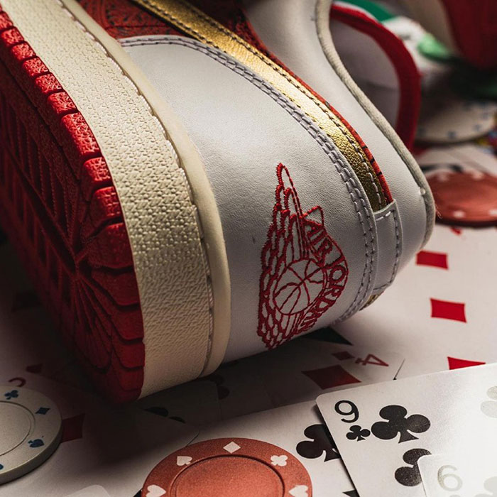 Air Jordan 1 Low “Spades”扑克牌主题篮球鞋发售图片4